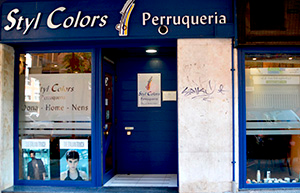 Perruquería Styl Colors fachada de la empresa